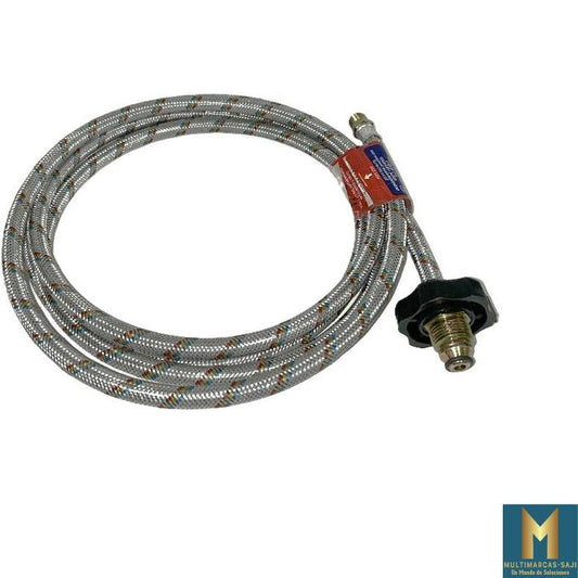 Pigtail flexible metalico