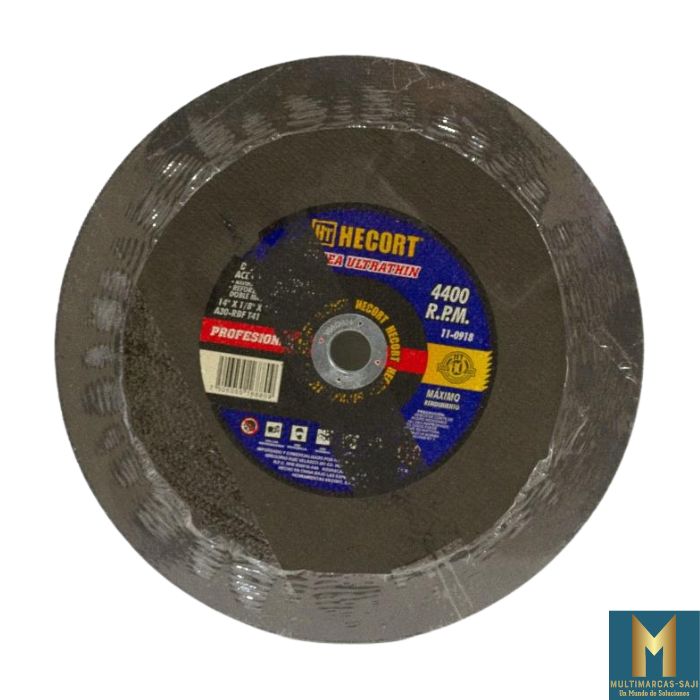 Disco corte metal 14 X 1/8 X 1 inox Ultra Thin